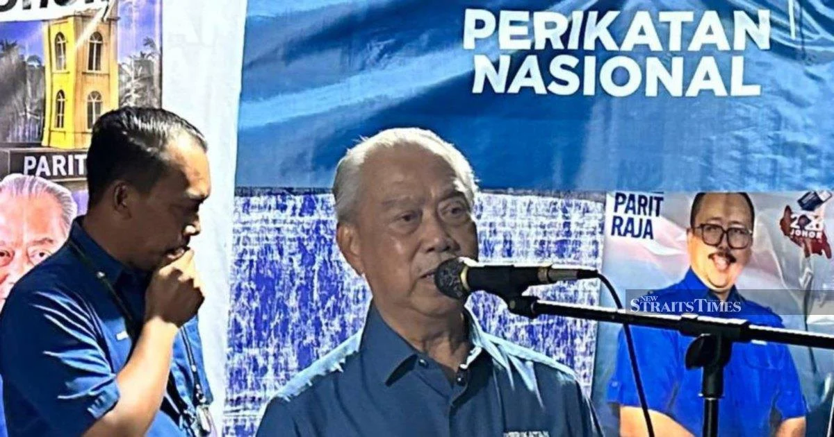 Muhyiddin Concedes Perikatan Nasional May Fall Short of Johor Majority