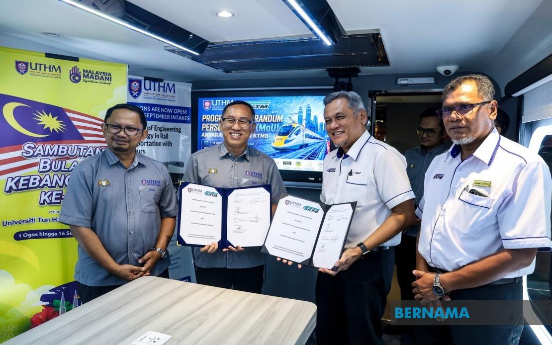 UTHM and KTMB Deepen Rail Technology Partnership Through Three-Year Accord