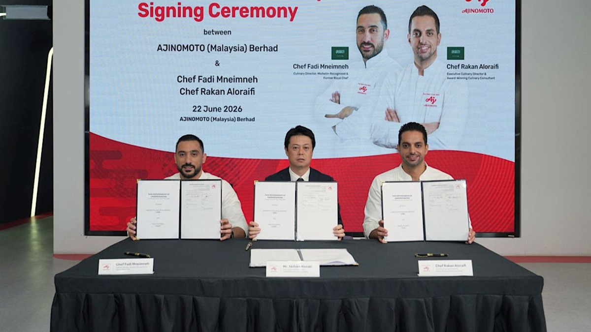 Ajinomoto Malaysia Strengthens Middle East Footprint via Saudi Celebrity Chef Alliance