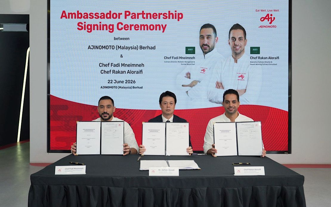 Ajinomoto Malaysia Strengthens Middle East Footprint via Saudi Celebrity Chef Alliance