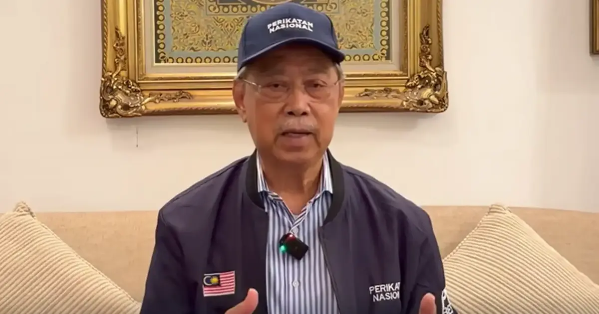 Muhyiddin Courts Johor Voters as Native Son, Seeks Fresh Mandate for Perikatan Nasional