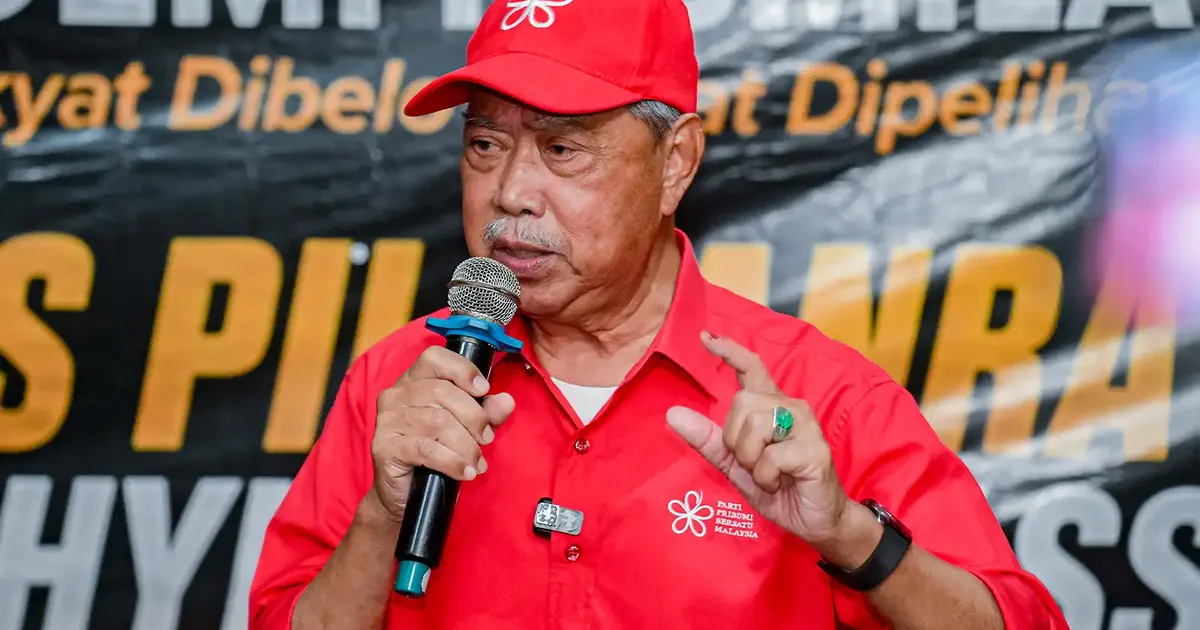 Muhyiddin Dismisses Khaled's Criticism Over Bersatu's Election Strategy