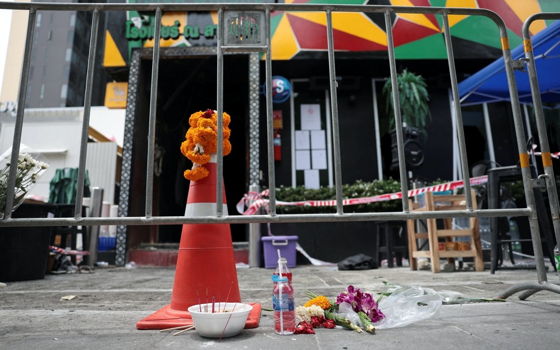 Bangkok Bar Fire Victims Succumbed to Toxic Gas, Not Flames, Thai Police Confirm