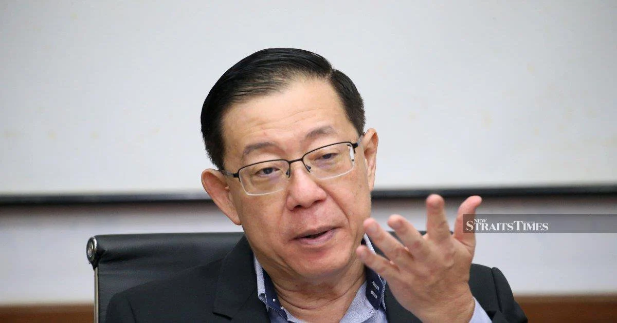 Lim Guan Eng Demands PM Anwar Address Penang's RM2.8 Billion Federal Funding Gap
