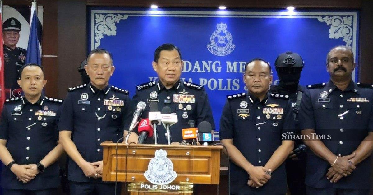 Police bust major drug operation: RM3.04m meth haul and eight arrests in Johor