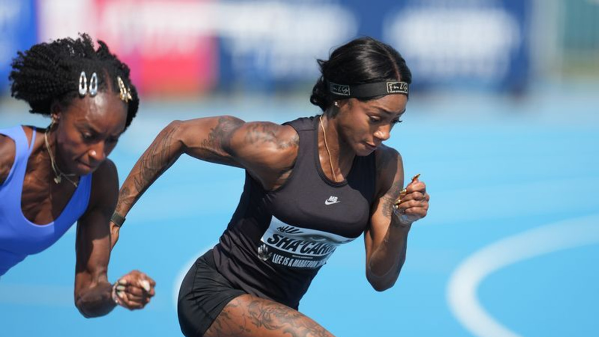 Lyles and Richardson advance as US track stars prepare for Olympic year