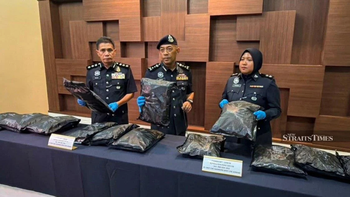 Student Arrested with Cannabis Haul Worth RM1.17 Million at Bukit Kayu Hitam