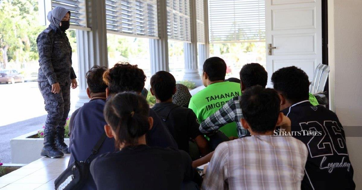 Ten undocumented migrants face court charges over illegal entry and visa violations in Pasir Mas