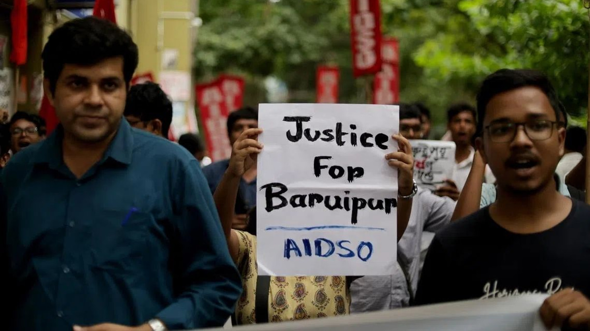 Indian police arrest dozens after violent protests over rape and murder of 11-year-old girl in West Bengal