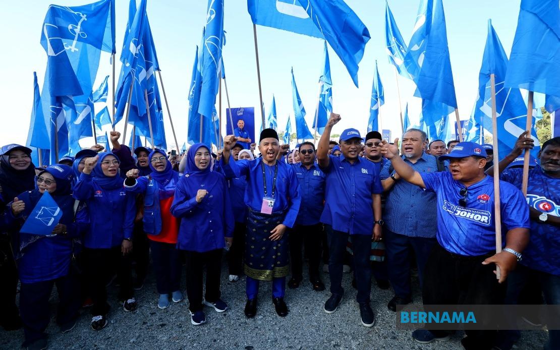 Johor's 16th State Election Nominations Close as 56 Centres Shut Down