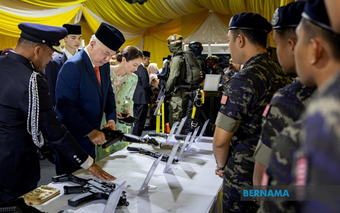 Sultan Nazrin Shah Officially Opens New 69 Commando Camp in Perak