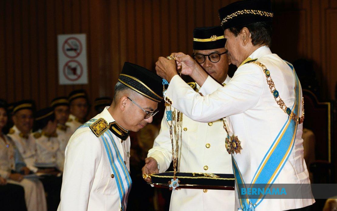 Communications Minister Fahmi Fadzil Conferred Datuk Seri Title at Penang Honours Ceremony
