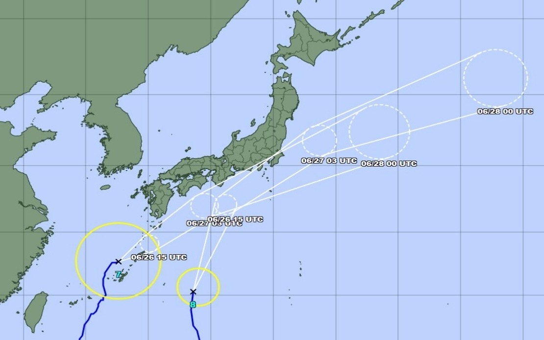 Japan Braces for Twin Typhoon Onslaught as Millions Evacuate