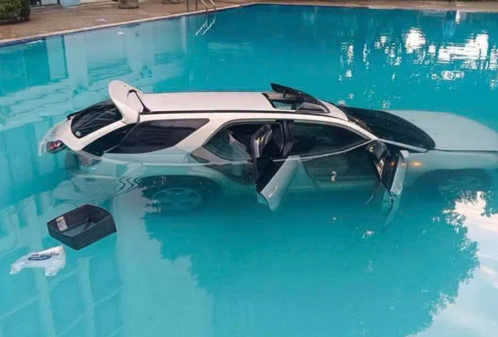 Thai man crashes SUV into university pool over mother's refusal to pay $775 rent