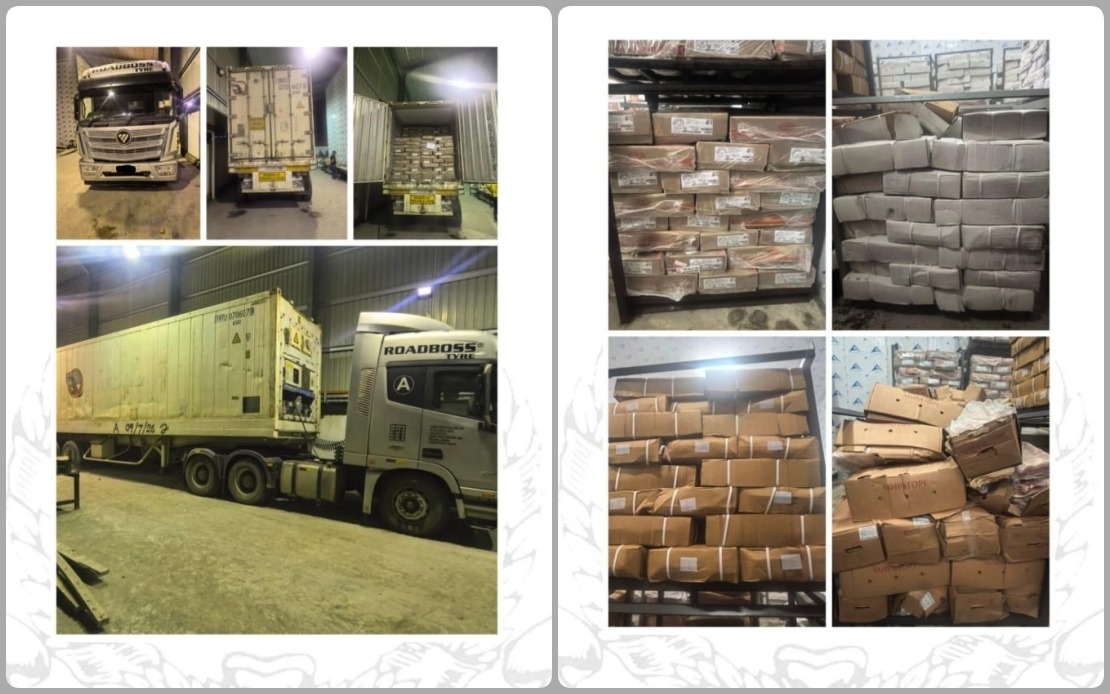 RM6.19 Million in Unlicensed Frozen Pork Seized in Miri Warehouse Raid