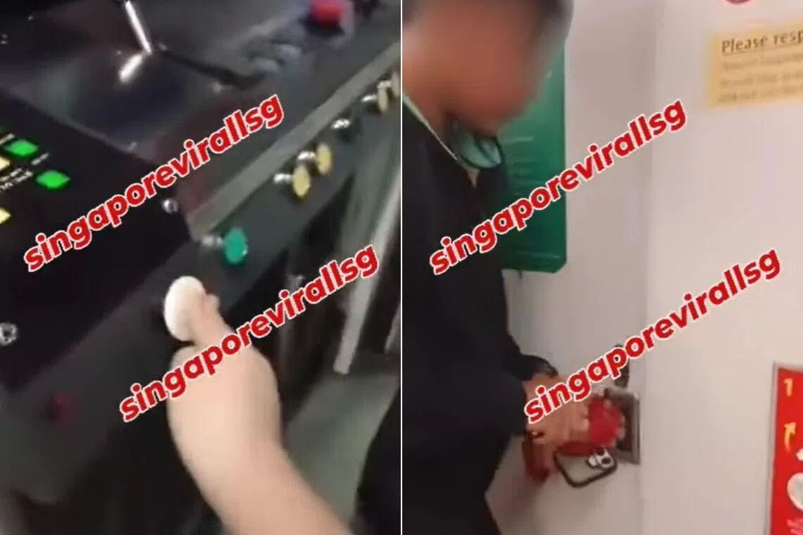 Two boys given warnings after breaking into Singapore MRT train cabin