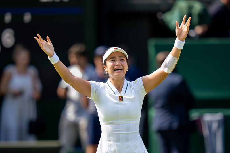 Eala stuns Swiatek as upsets reshape Wimbledon women's draw