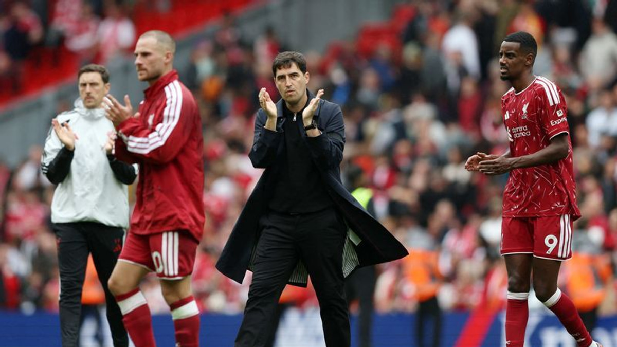 Iraola sees promise in Liverpool's rebuild despite winless start under new regime
