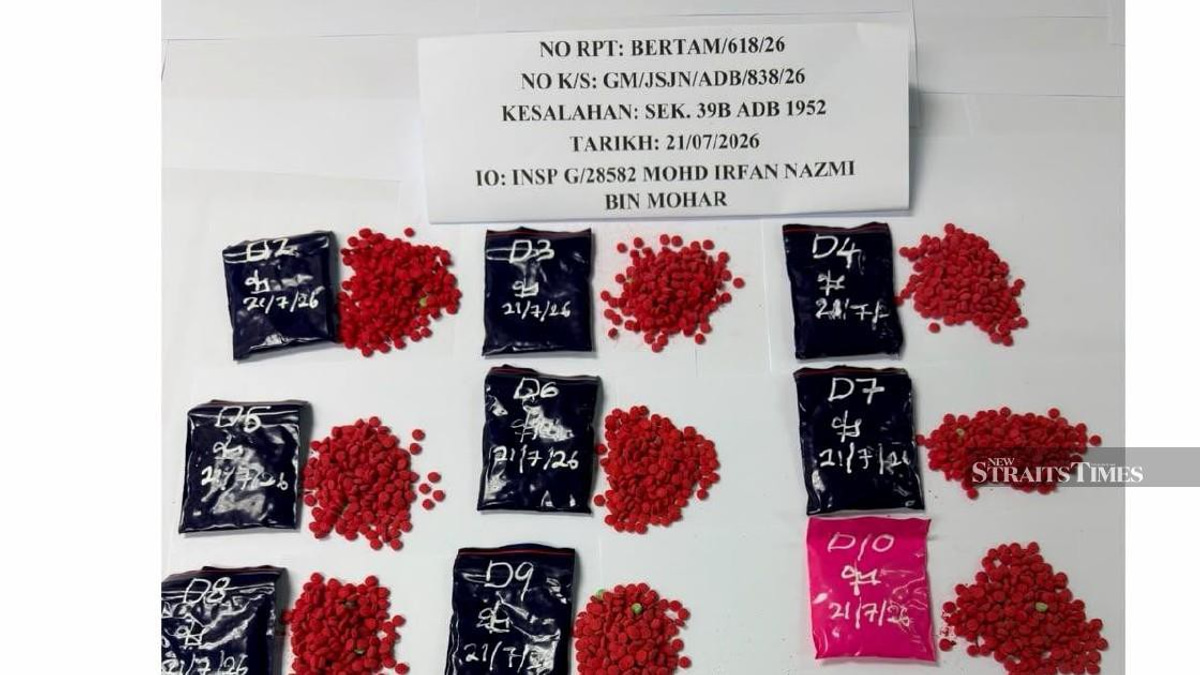 Two Myanmar nationals arrested in Gua Musang with 6,000 yaba pills