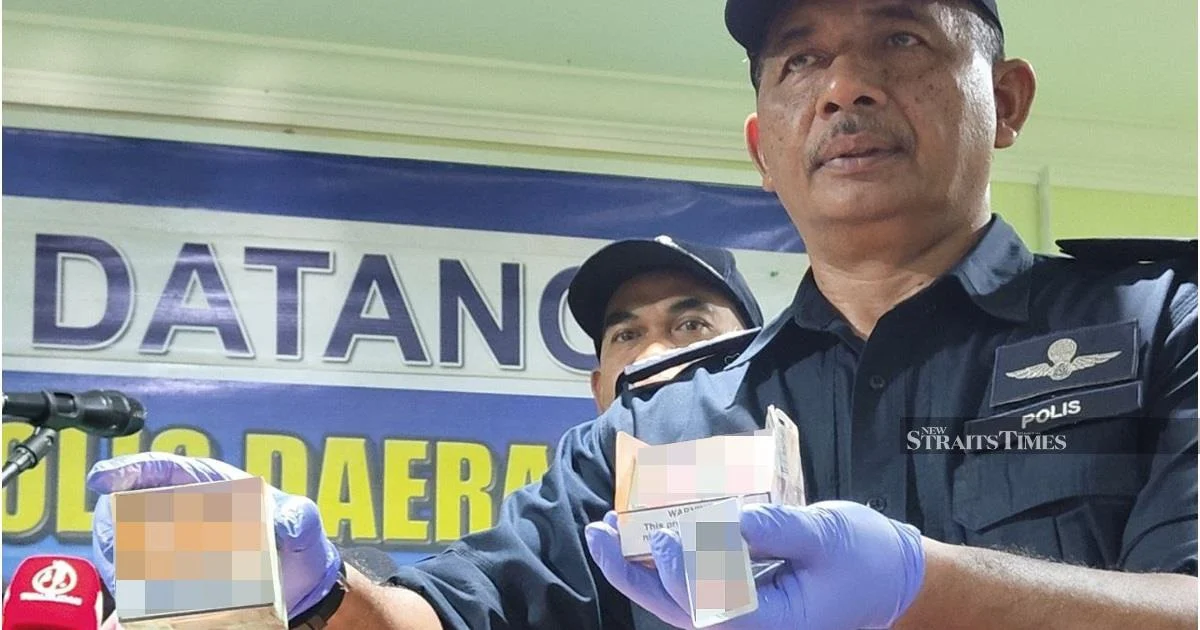 Perlis Drug Ring Dismantled in Major Police Swoop; RM34.31 Million in Liquid Drugs Seized