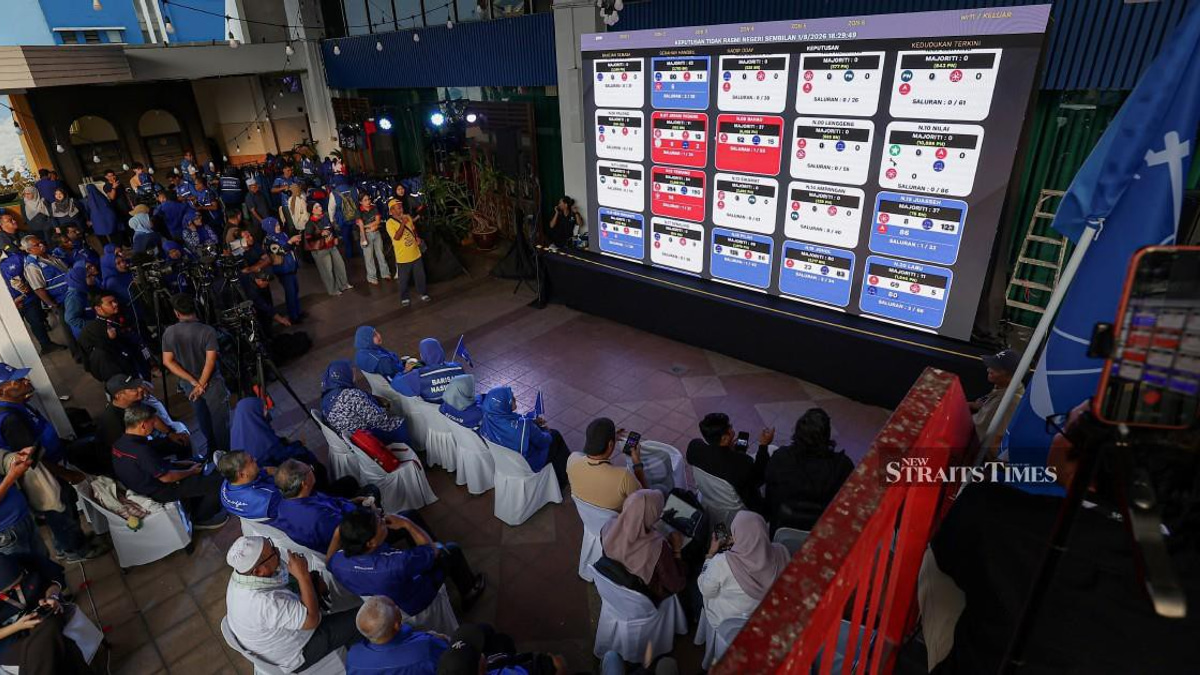 Barisan Nasional and Perikatan Nasional seal commanding win in Negeri Sembilan, claiming 25 of 36 seats