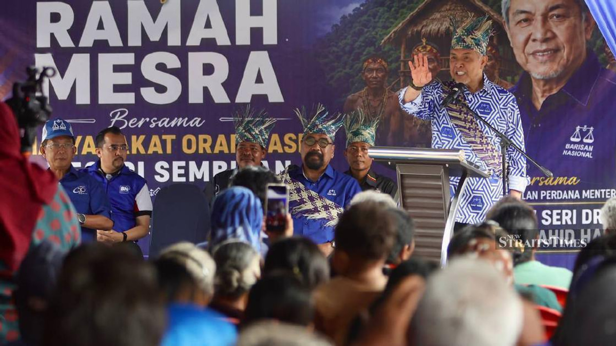 Zahid Proposes Dedicated Orang Asli Officer at Negri Sembilan MB Office