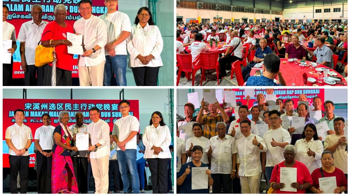 Four Decades of Waiting Over: 120 Families in Sungkai and Kuala Bikam Finally Receive Land Grants