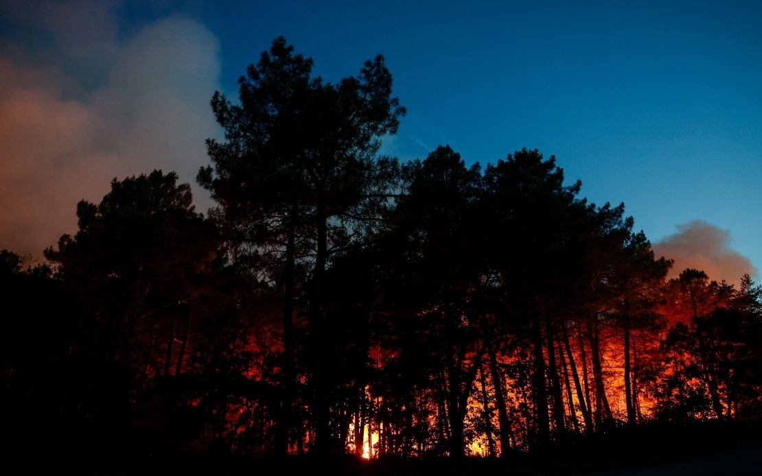 Massive Wildfire Engulfs Fontainebleau Forest as France Battles Unprecedented Heat