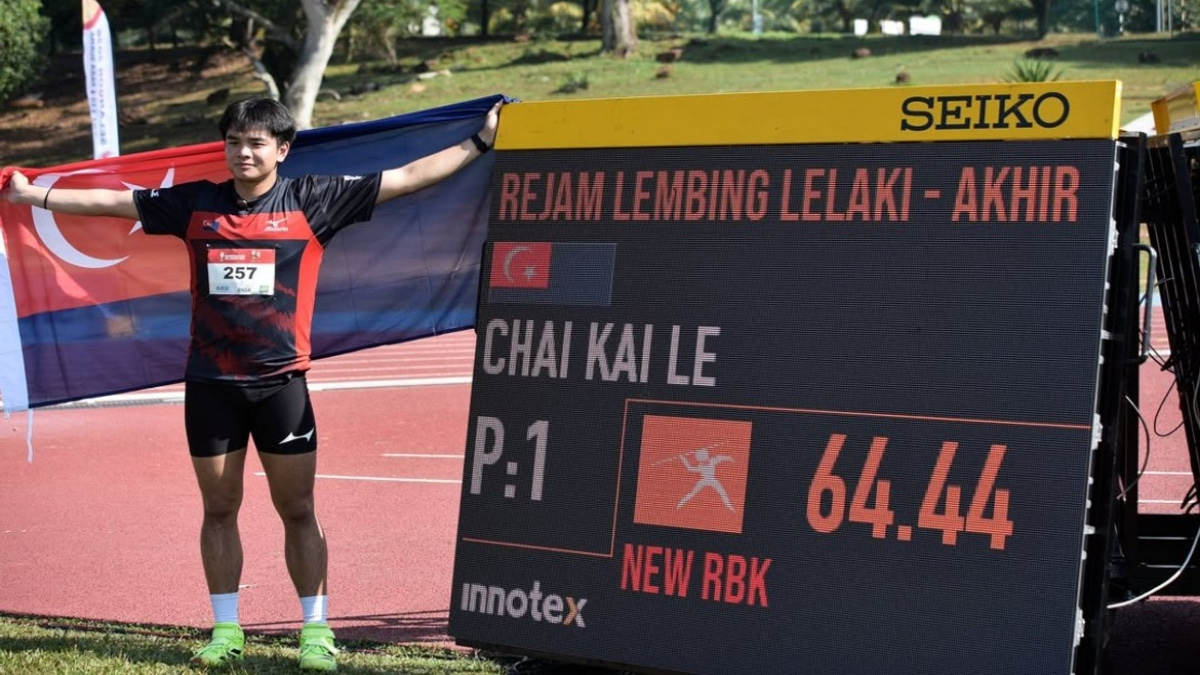 Chai Kai Le Breaks 26-Year SUKMA Javelin Record at Selangor 2026