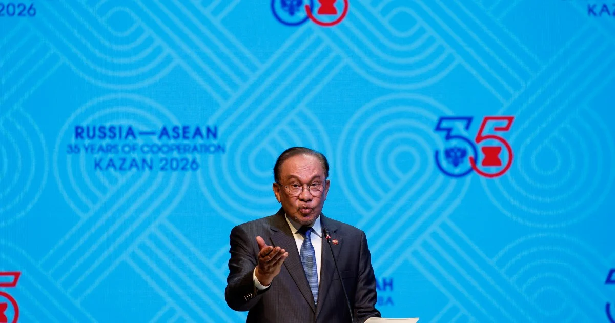 Anwar Backs Asean-Russia Trade Pact as Foundation for Deeper Economic Engagement