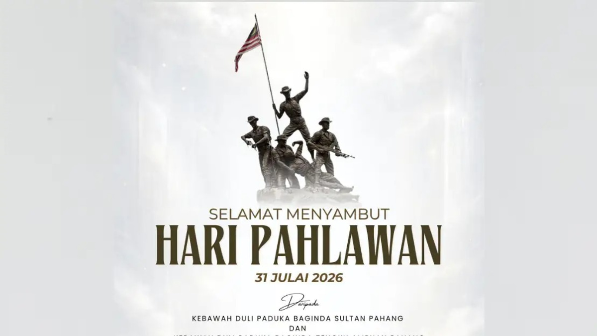 Pahang Sultan, Tengku Ampuan Honour Security Forces On Warriors Day