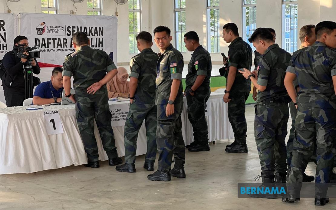 Johor Early Voting Opens for 24,751 Security Personnel Ahead of Saturday's State Election
