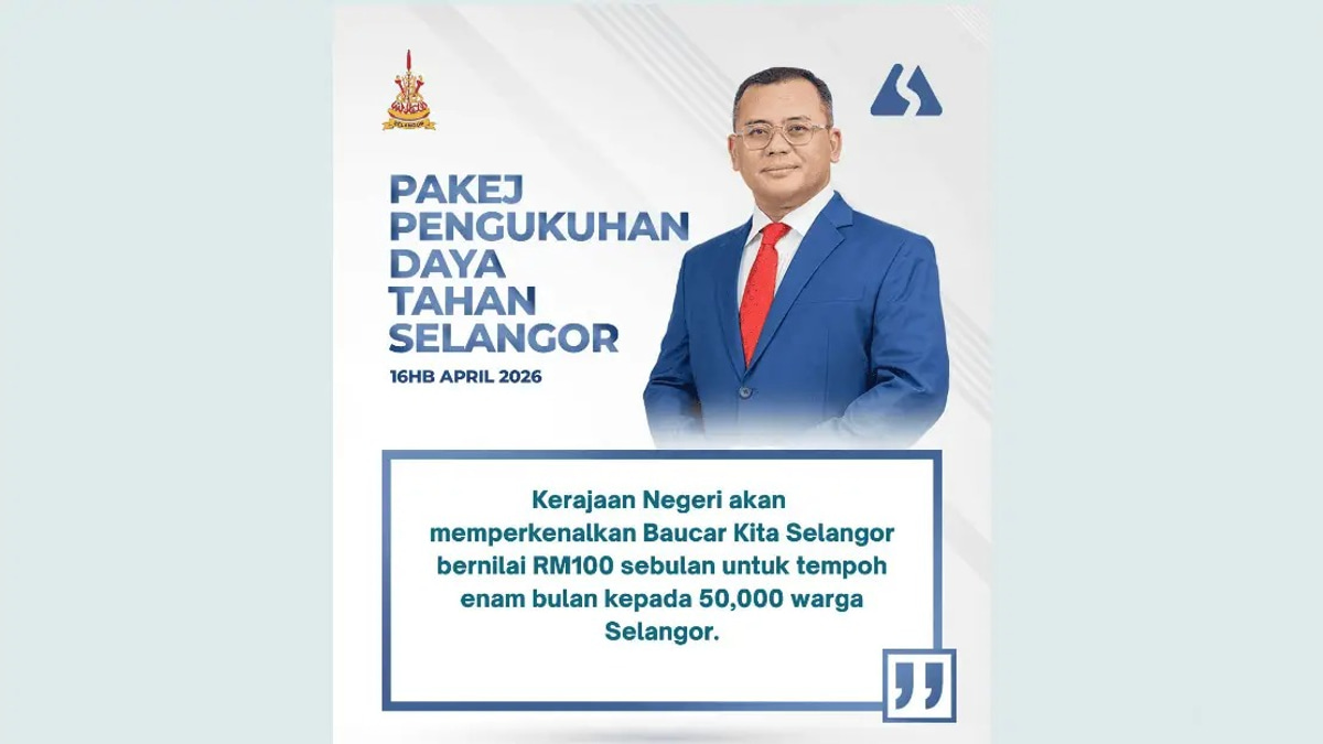 Selangor Warns of Scam SMS Messages Impersonating KitaSelangor Voucher Programme