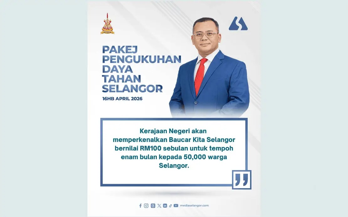 Selangor Warns of Scam SMS Messages Impersonating KitaSelangor Voucher Programme