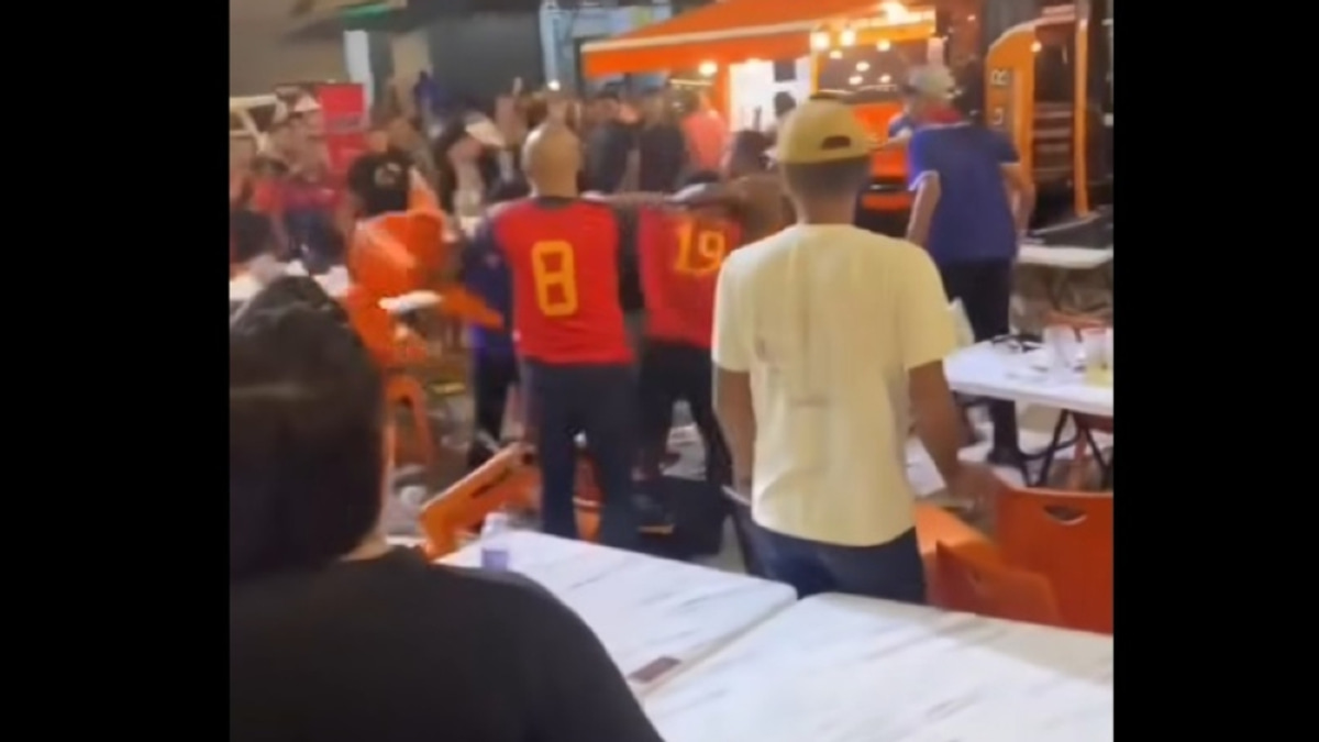 Twelve arrested in Johor Bahru World Cup final brawl, including 15-year-old