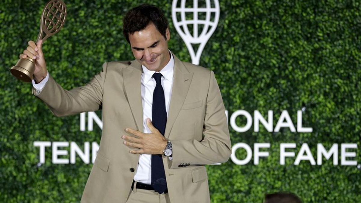 Federer's emotional Hall of Fame induction celebrates legacy beyond trophies