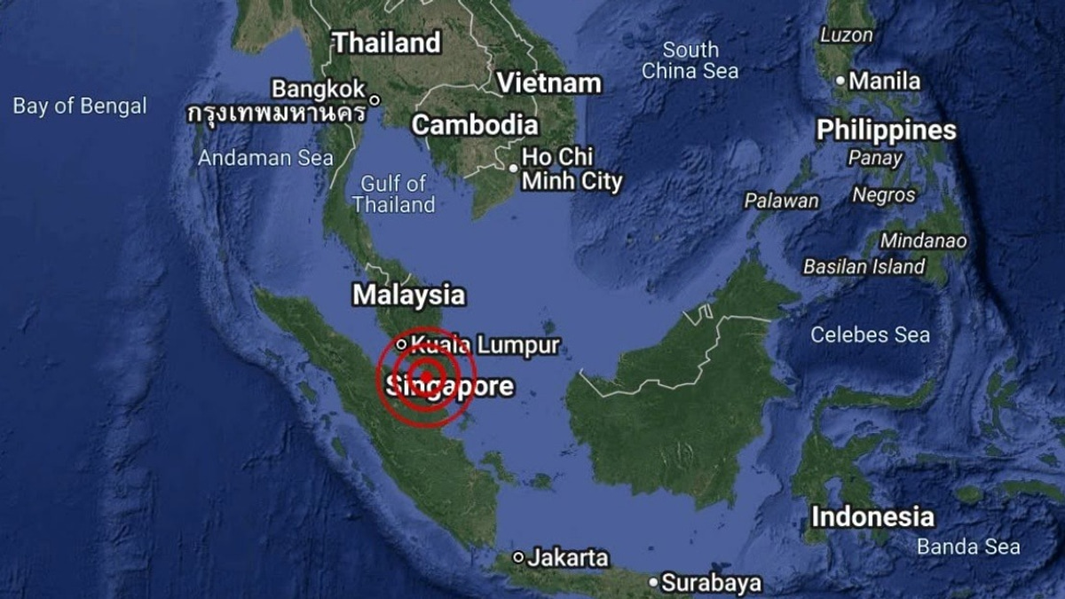 Mild 3.1-Magnitude Earthquake Detected off Batu Pahat