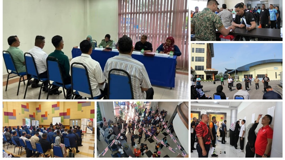 147 Former Military Personnel Compete for MRSM Warden Posts in Rigorous Selection Drive