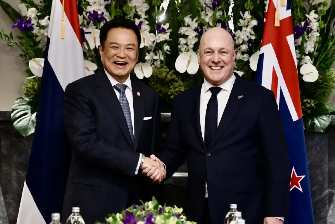 Thailand and New Zealand Elevate Ties to Strategic Partnership, Target Tripled Trade by 2045
