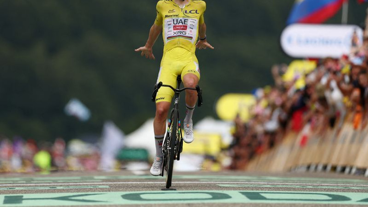 Pogacar Extends Tour Dominance with Commanding Stage 14 Victory in French Alps