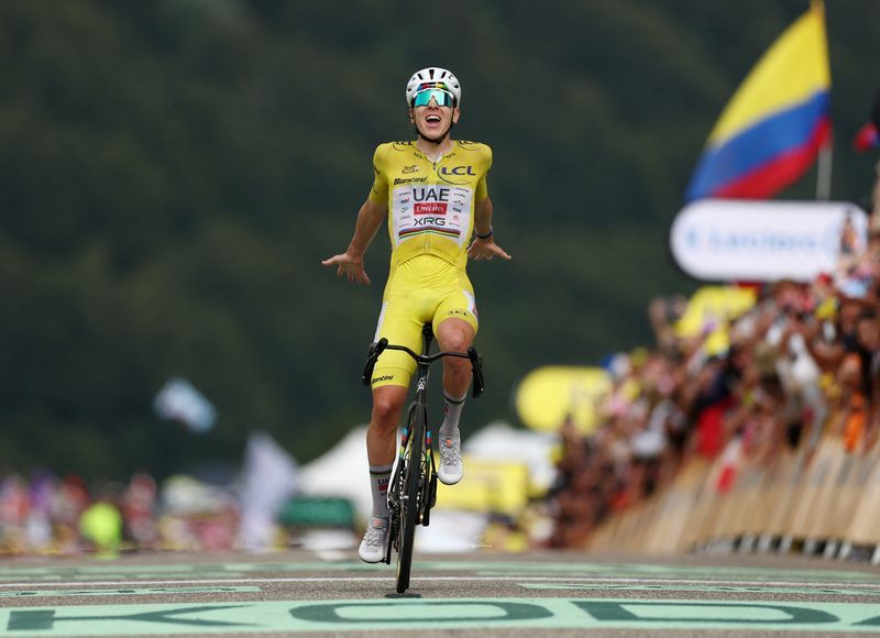 Pogacar Extends Tour Dominance with Commanding Stage 14 Victory in French Alps
