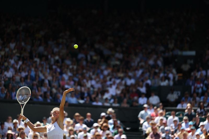 Philippine sensation Eala stuns defending champion Swiatek to advance at Wimbledon