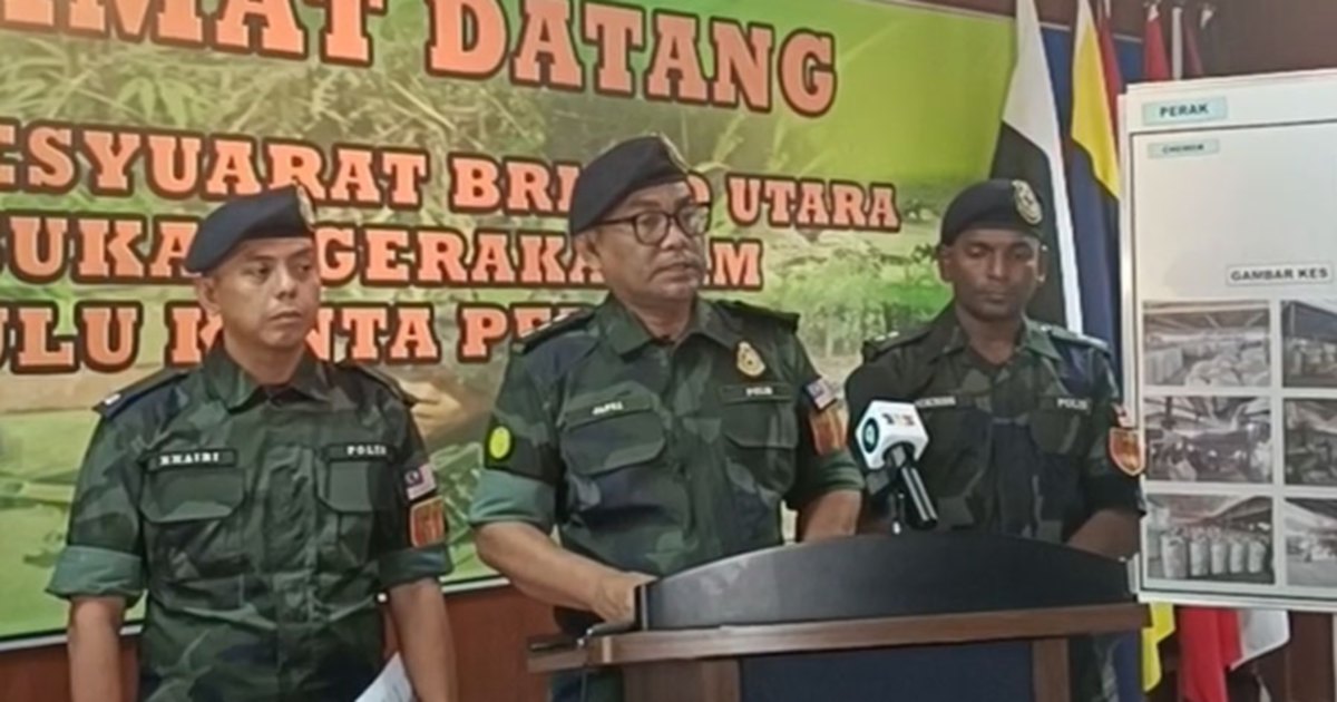 Crackdown Nets 30 Suspects as GOF Seizes RM31.7 Million in Illegal Mining Assets