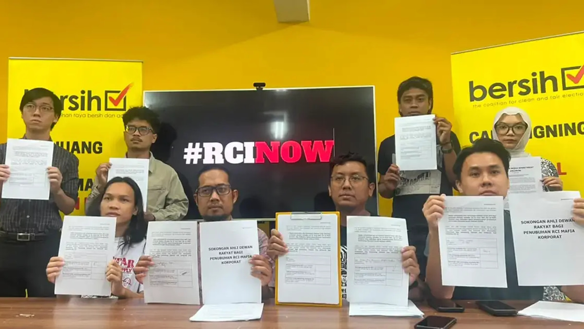 Bersih Claims Backing of 34 MPs for Royal Commission Inquiry into Corporate Mafia Networks