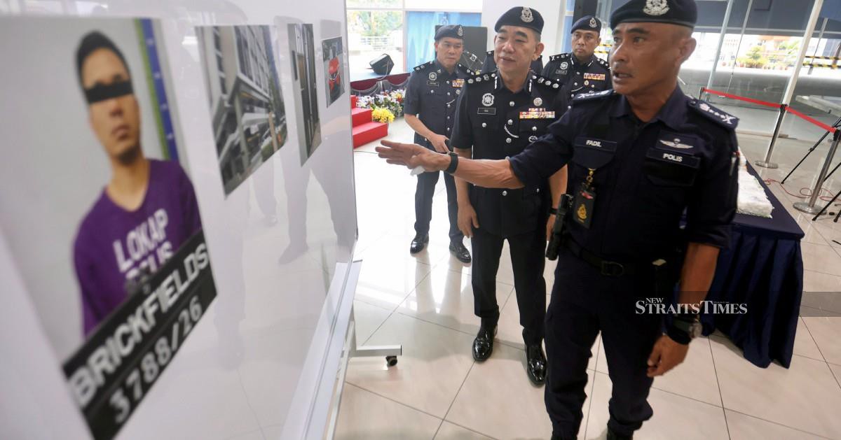 Police Seize RM8.3 Million in Drugs in Brickfields Operation