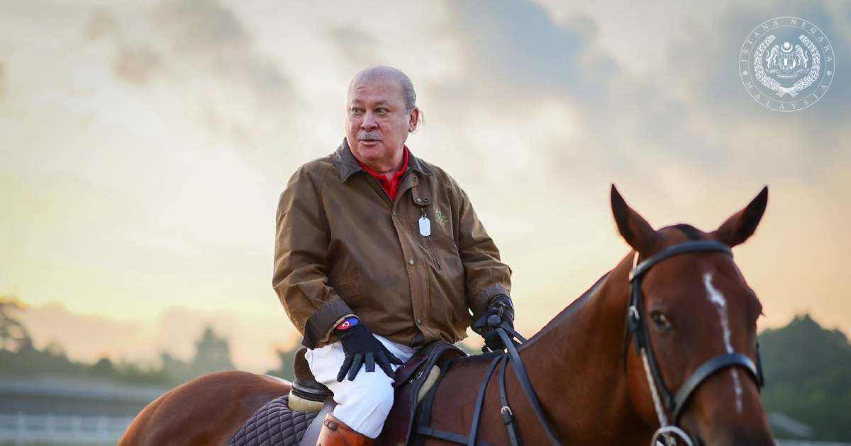 Sultan Ibrahim Continues Morning Equestrian Routine at Royal Johor Polo Club