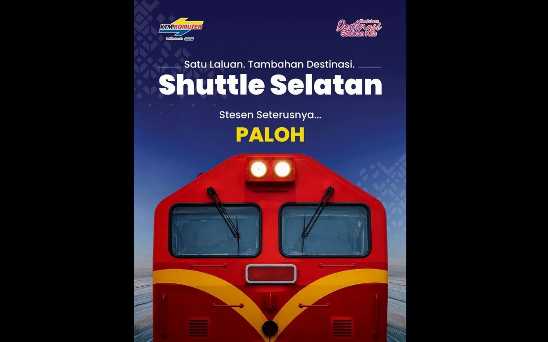 KTMB Launches Extended Southern Shuttle Route to Paloh, Boosting Johor Rail Connectivity