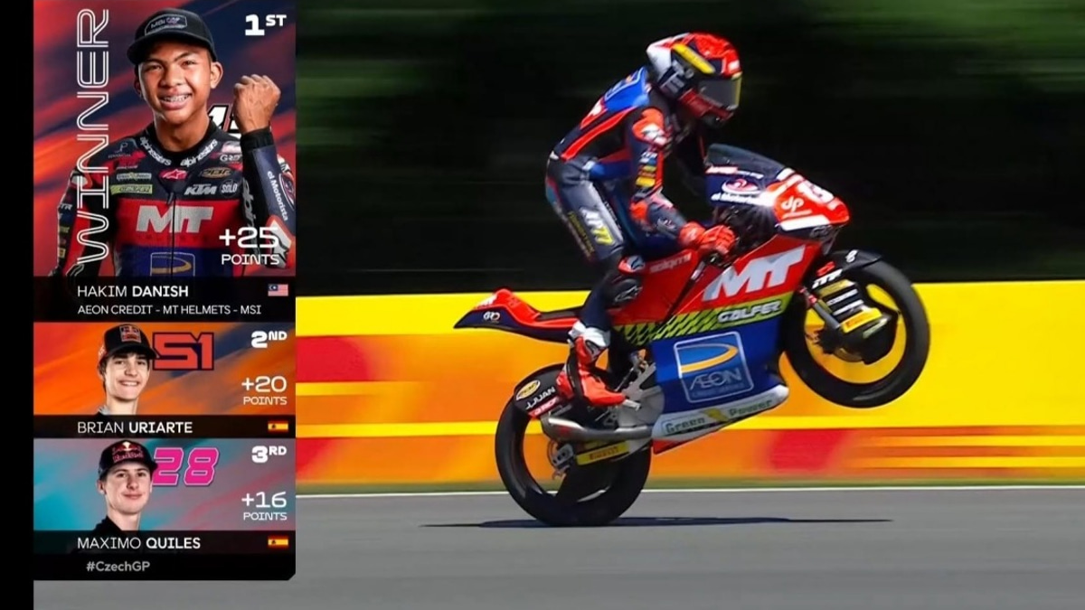 Malaysian Moto3 Star Hakim Danish Eyes Strong Showing at German GP