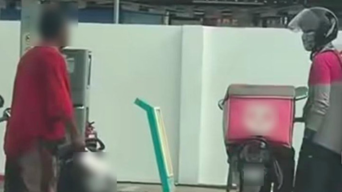Man arrested for threatening p-hailing driver with meat cleaver at Kuala Terengganu petrol station