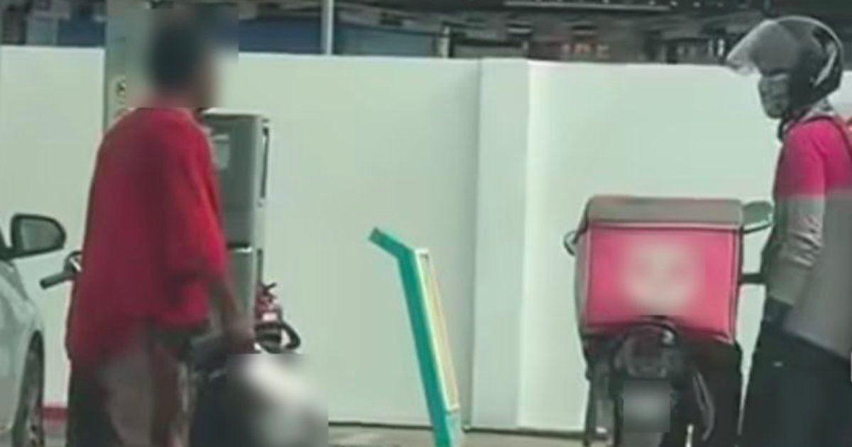 Man arrested for threatening p-hailing driver with meat cleaver at Kuala Terengganu petrol station